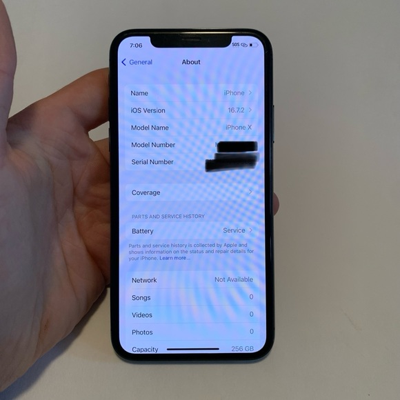 Apple iPhone X - 256GB - Space Gray (Unlocked) A1865 (CDMA + GSM) - Picture 11 of 11